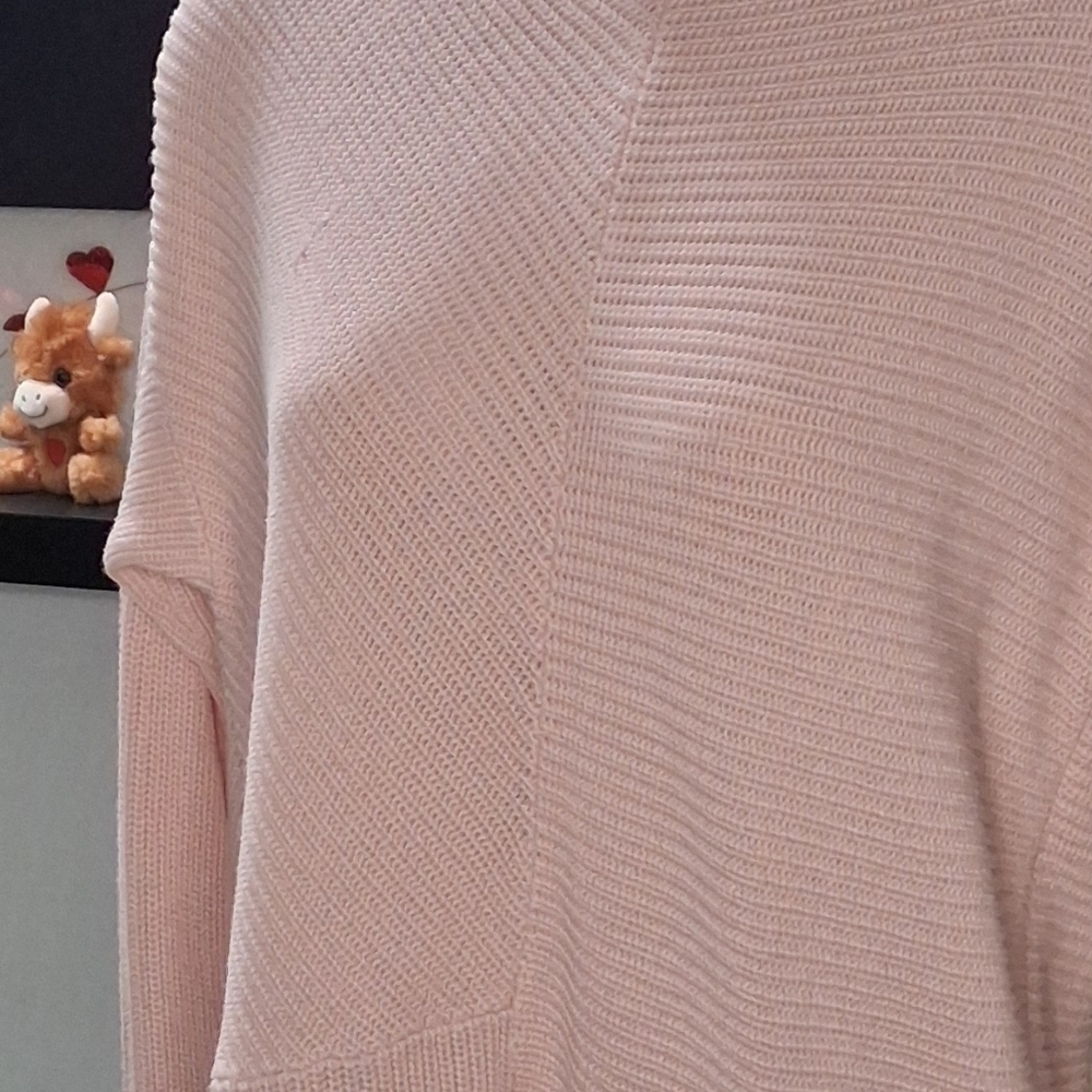 Ralph Lauren Women's Vintage Pink Round Neck Pullover Sweater Size Small - Picture 13 of 16